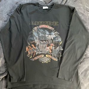 Rhude -horse semi long sleeve tee size large
